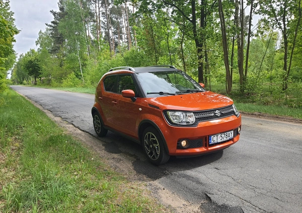 Suzuki Ignis cena 45900 przebieg: 42251, rok produkcji 2019 z Toruń małe 211